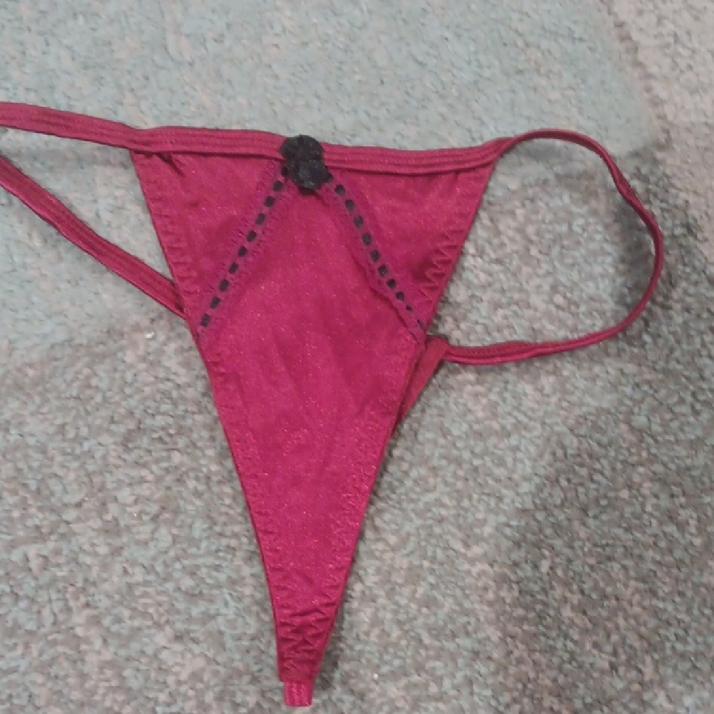 Native Intimates Burgundy Chemise Set - Picture 3 of 4